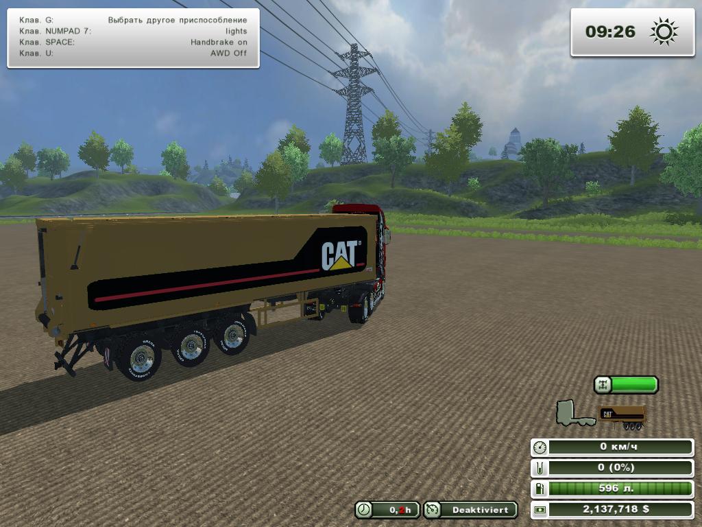 Cat Semitrailer C SGW Multi v 1.1