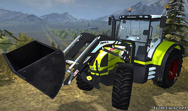 Claas Arion with Sigma4 Frontloade