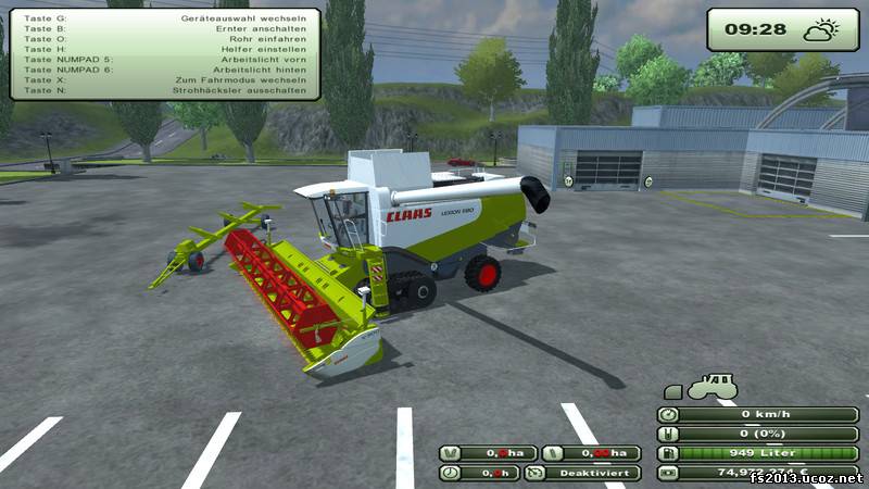 CLAAS LEXION 580 TERRATRAC V1