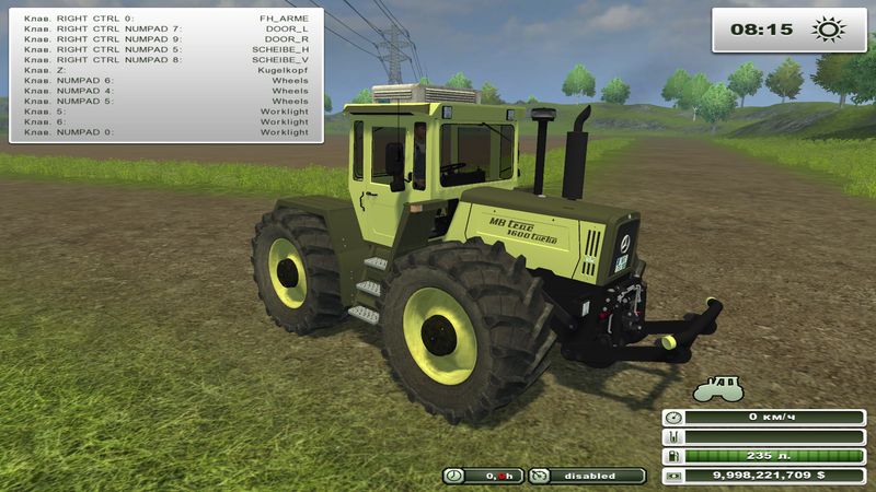 MB TRAC 1600 TURBO V 1.0