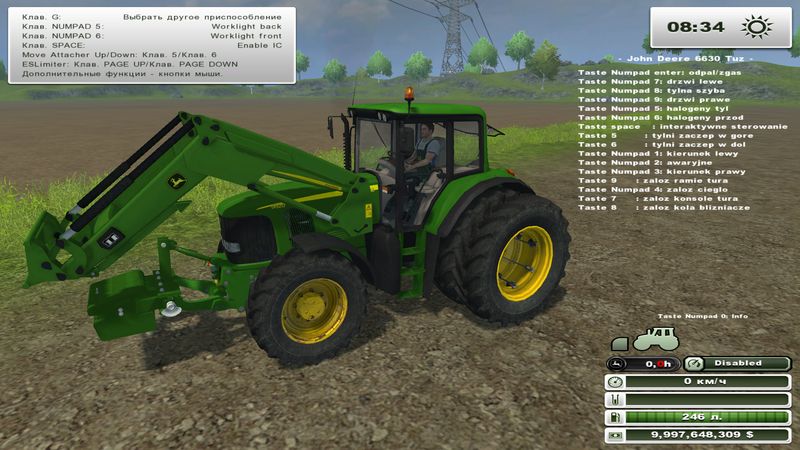 JOHN DEERE 6620 V 3.0