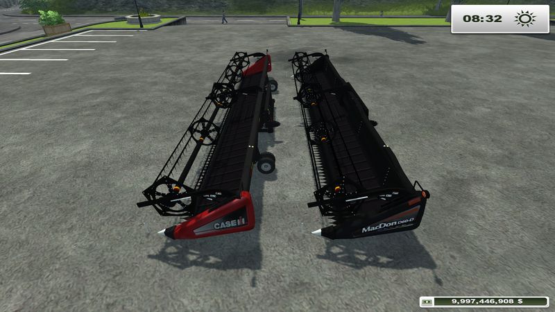 MACDON & CASE 2140 DRAPER HEADER V 1.0