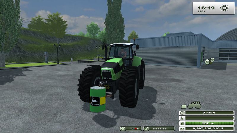 JOHN DEERE BARREL WEIGHT V 1.0