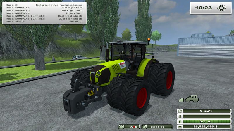 CLAAS ARION 620 V 1.7