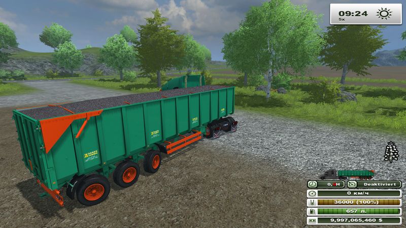 AGUAS TENIAS TRAILER 36T V 1.0
