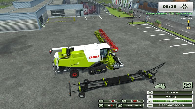 CLAAS LEXION 770 TT V 1.0 (MOREREALISTIC)