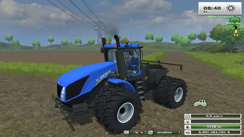 NEW HOLLAND T9 V 1.0 (MOREREALISTIC)