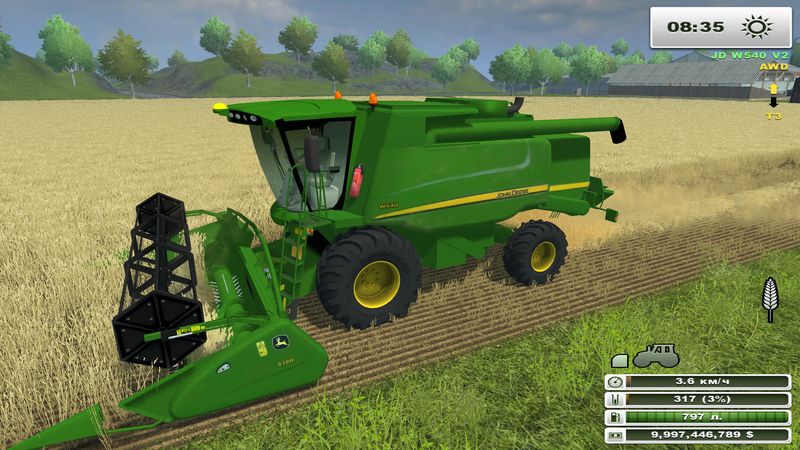 JOHN DEERE W540 V 2.0 (MOREREALISTIC)