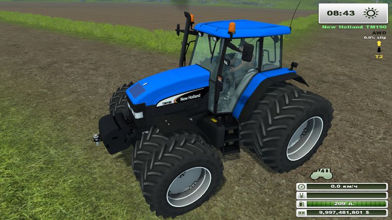 NEW HOLLAND TM190 V 1.0 (MOREREALISTIC)