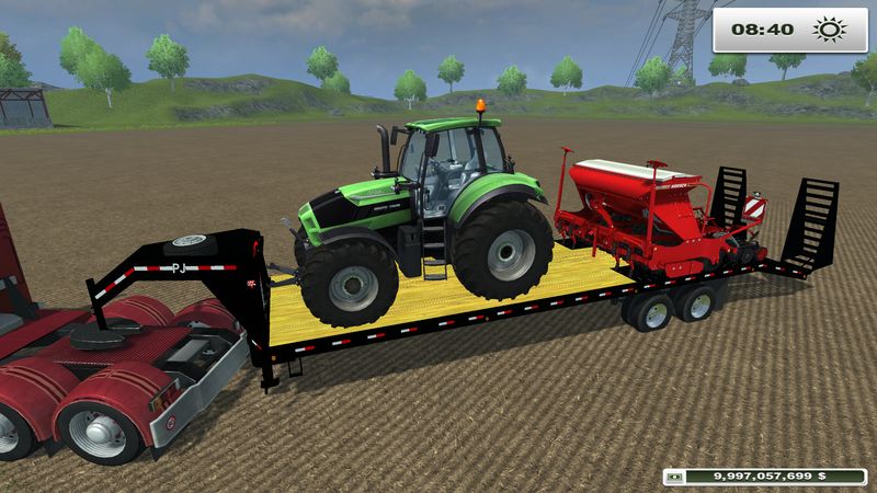 PJ GOOSENECK FLATBED V 2.0 (MOREREALISTIC)