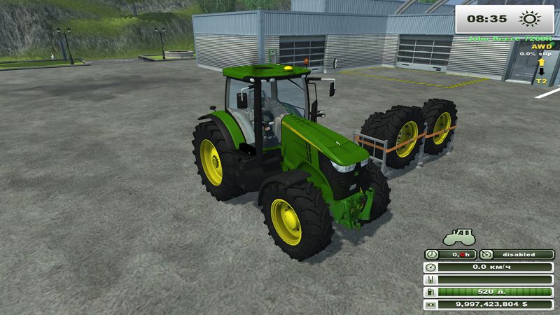 JOHN DEERE 7260R V 1.2 (MOREREALISTIC)