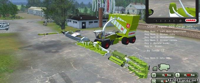 Claas jaguar 900 cargo pack