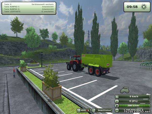 Tandem trailer Claas v 1.0