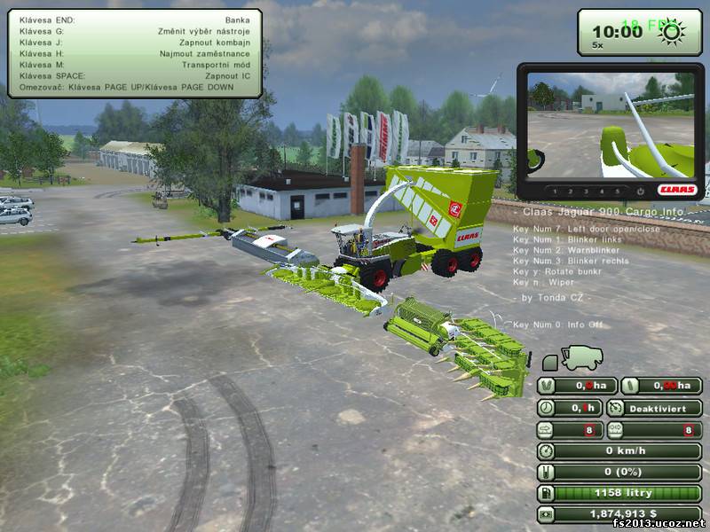 CLAAS JAGUAR 900 CARGO MF PACK V 1.0