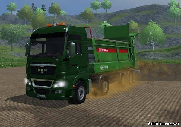 MAN TGX Bergmann Manure v 1.0 [MP]