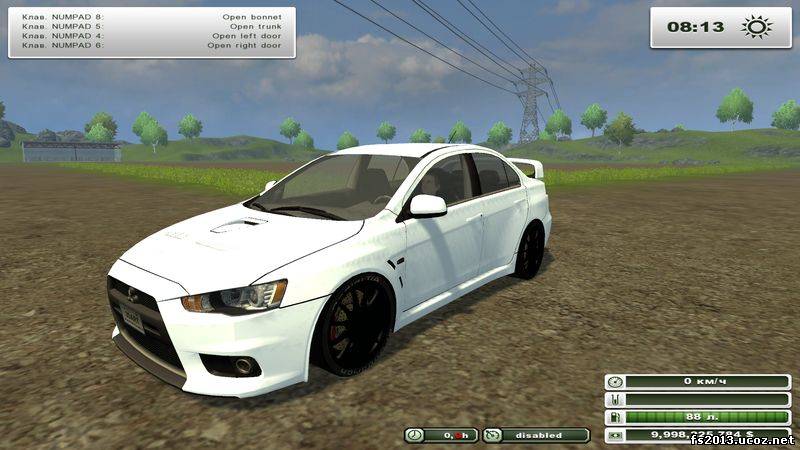 MITSUBISHI LANCER EVOLUTION X V 1.0